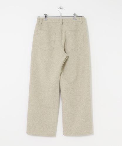 圓形拼接5件裝呢料長褲