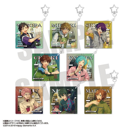 偶像夢幻祭!! 星形鑰匙扣收藏 Sparkle 第6彈【BOX／8包入】