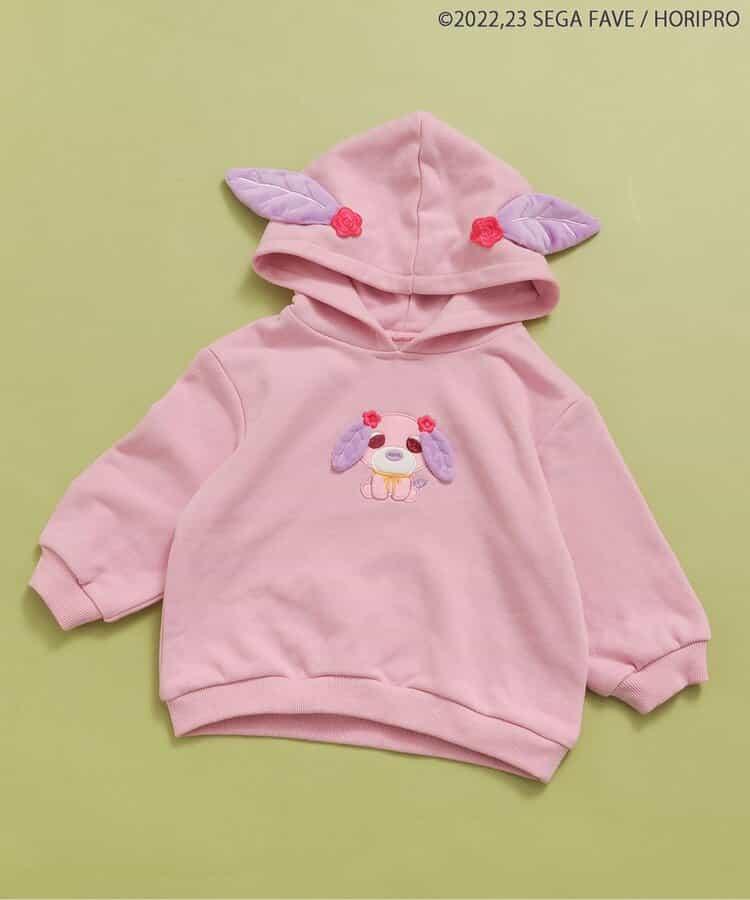 お茶犬連帽帶耳朵衛衣