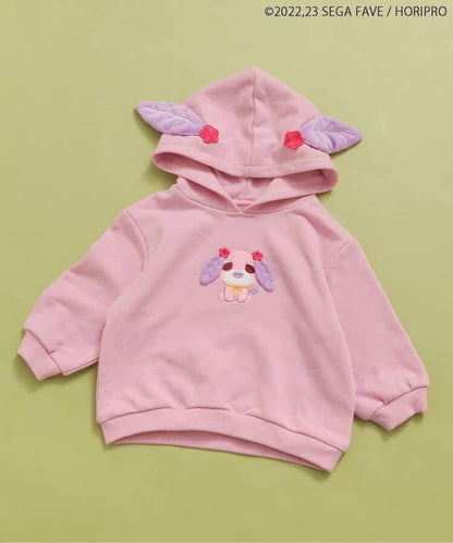 お茶犬連帽帶耳朵衛衣