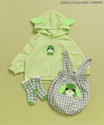 お茶犬吊帶嬰兒短褲