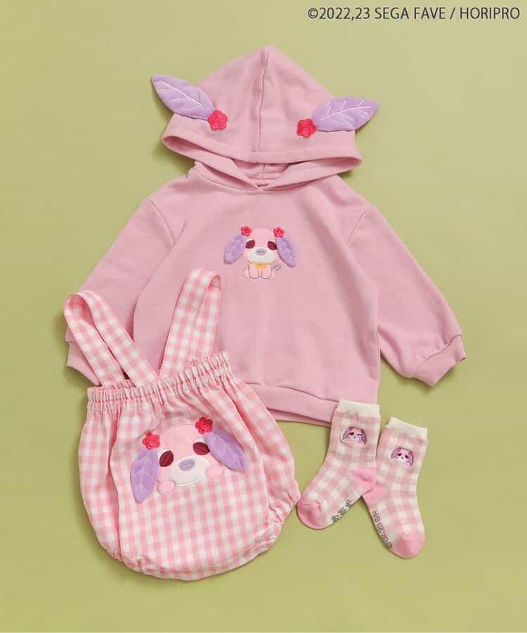 お茶犬連帽帶耳朵衛衣