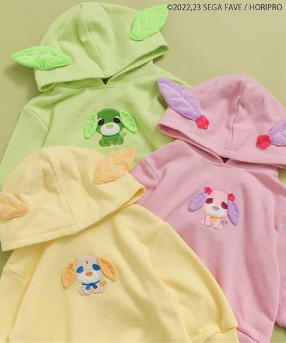 お茶犬連帽帶耳朵衛衣