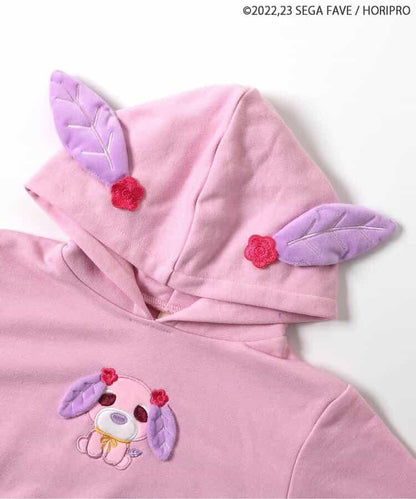 お茶犬連帽帶耳朵衛衣