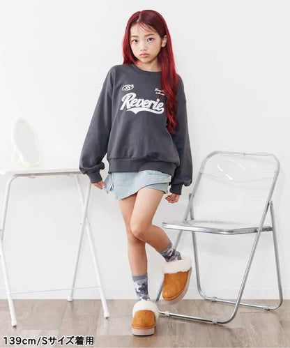 極光標誌貼布衛衣