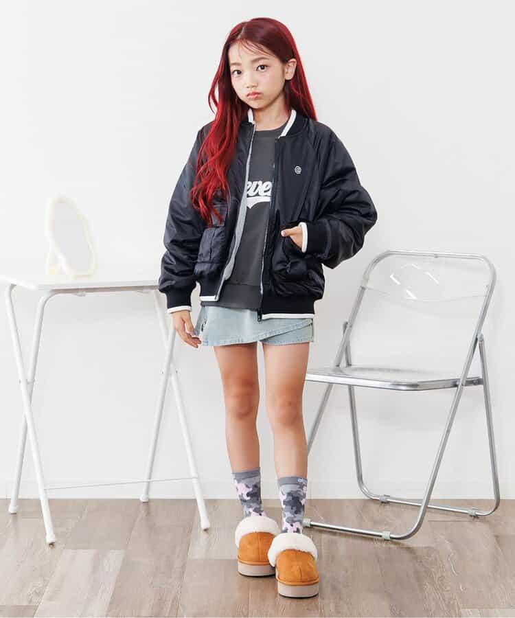 極光標誌貼布衛衣