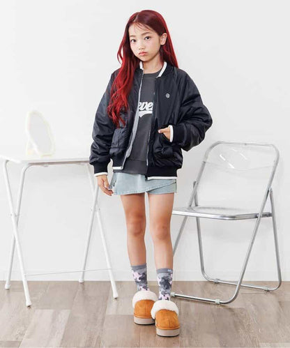 極光標誌貼布衛衣