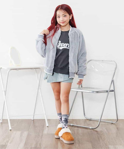 極光標誌貼布衛衣