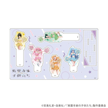 紫雲寺家的孩子們_高級亞克力場景立牌01/啦啦隊女孩版（新繪插畫）
