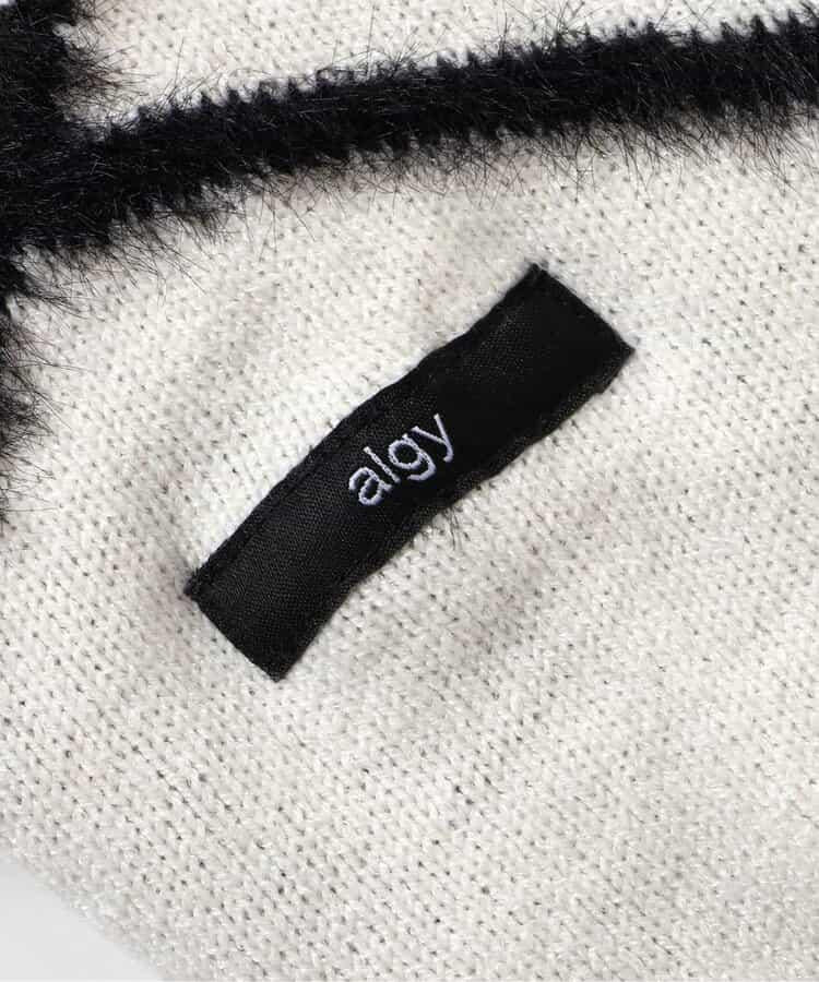 微妙線條針織衫