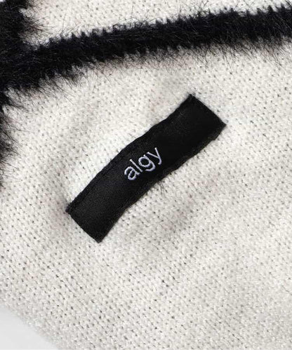 微妙線條針織衫