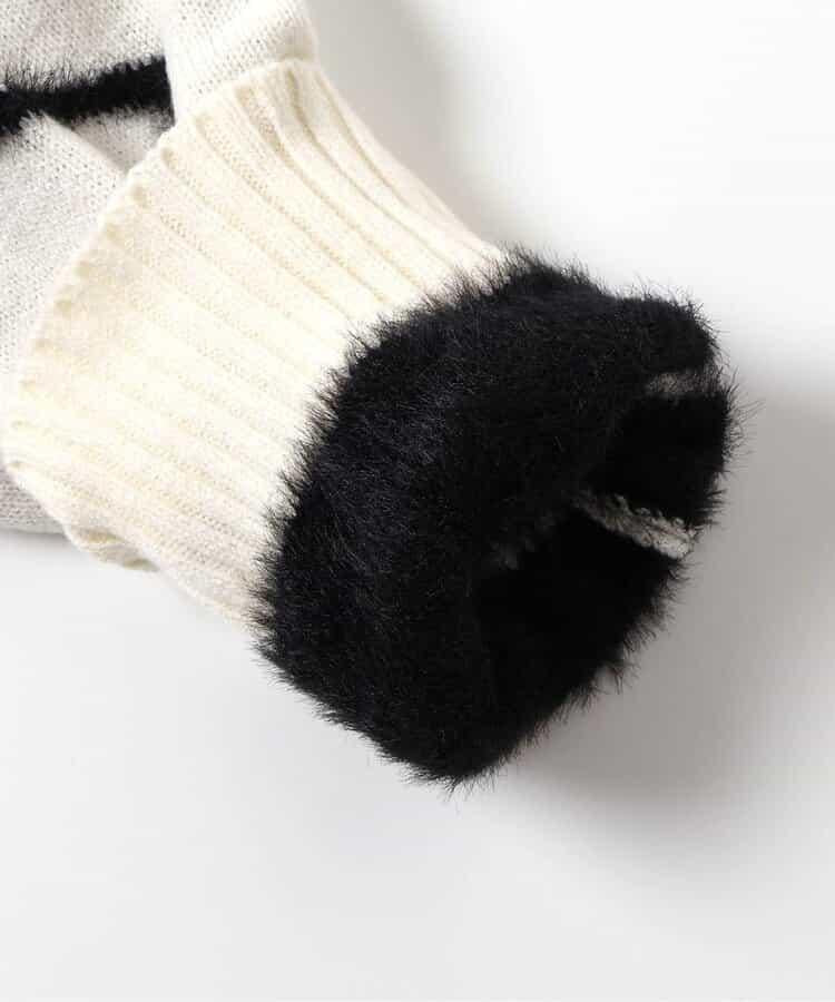 微妙線條針織衫