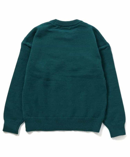 毛絨蝴蝶結針織衫