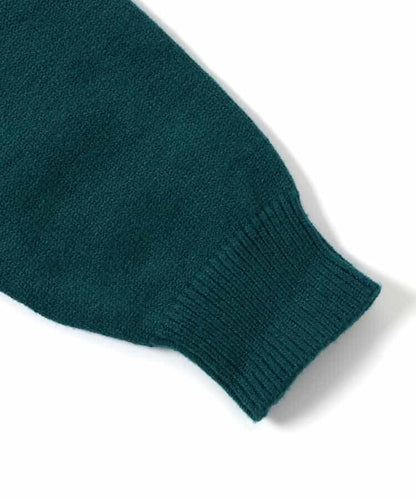 毛絨蝴蝶結針織衫