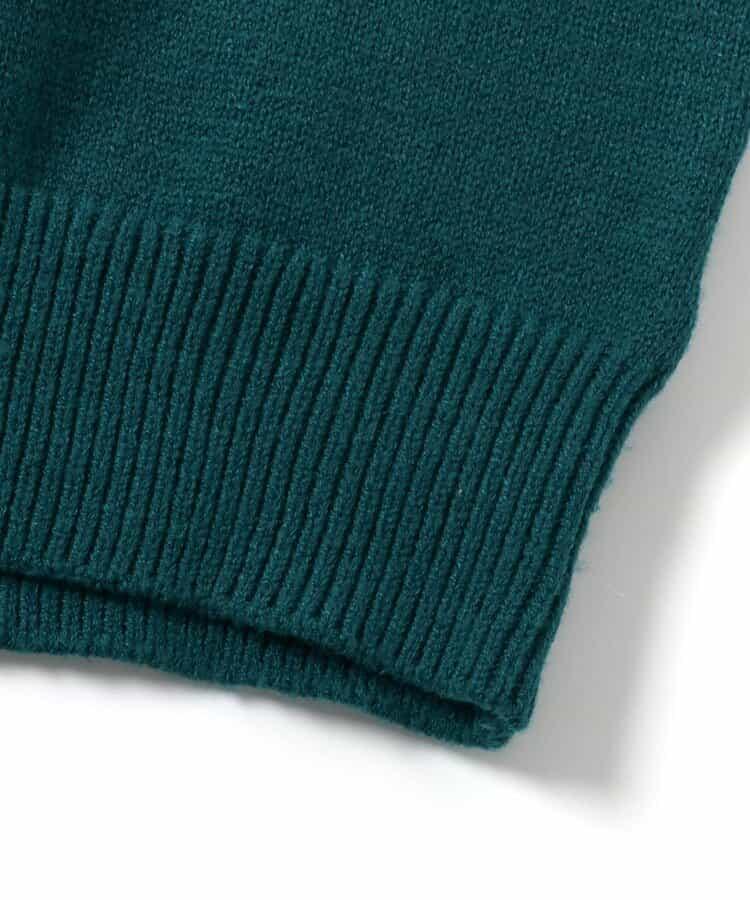 毛絨蝴蝶結針織衫