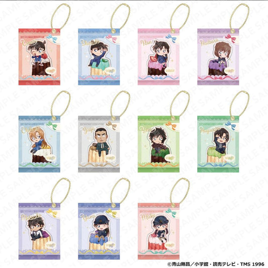 《名偵探柯南》零食鑰匙扣 可麗露款【全套BOX／11個裝】