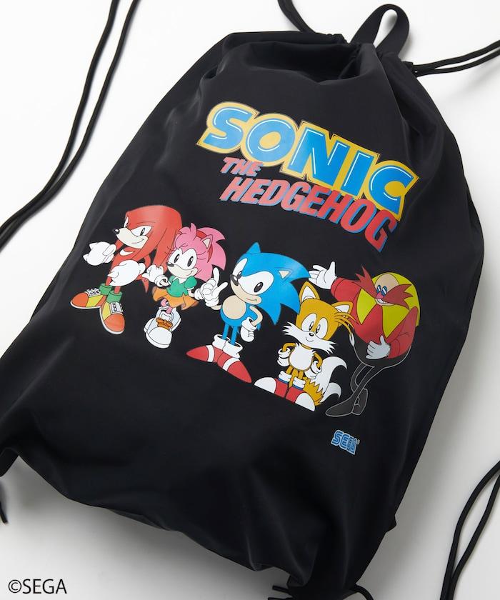 聯名 SONIC THE HEDGEHOG/《刺蝟索尼克》標誌束口揹包