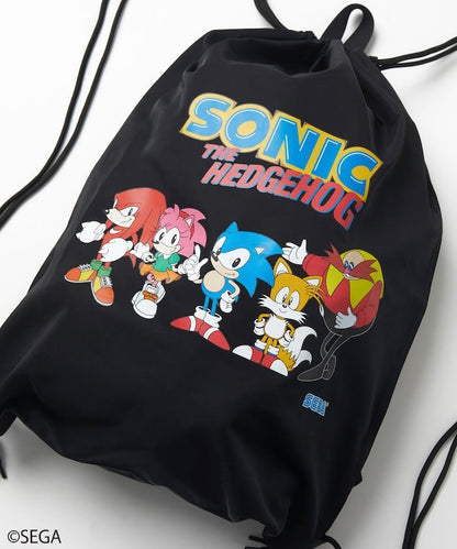 聯名 SONIC THE HEDGEHOG/《刺蝟索尼克》標誌束口揹包