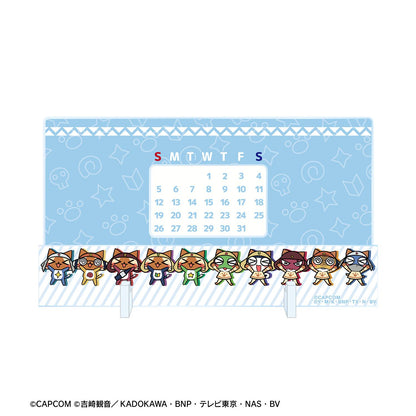 《怪物獵人物語》×《Keroro軍曹》 桌面亞克力萬年曆