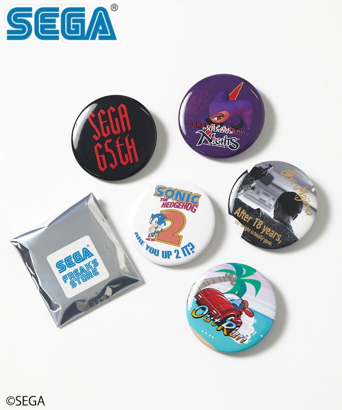 特別 SEGA 65週年紀念徽章/隨機/索尼克/夢幻之星/《如龍》/OutRun