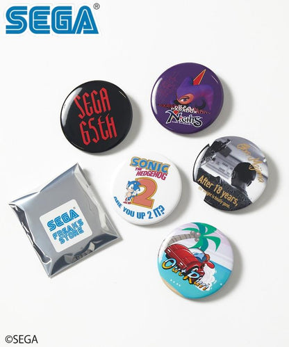 特別 SEGA 65週年紀念徽章/隨機/索尼克/夢幻之星/《如龍》/OutRun