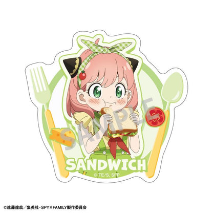 《間諜過家家》 隨機款亞克力夾/食物款 【BOX/6個裝】