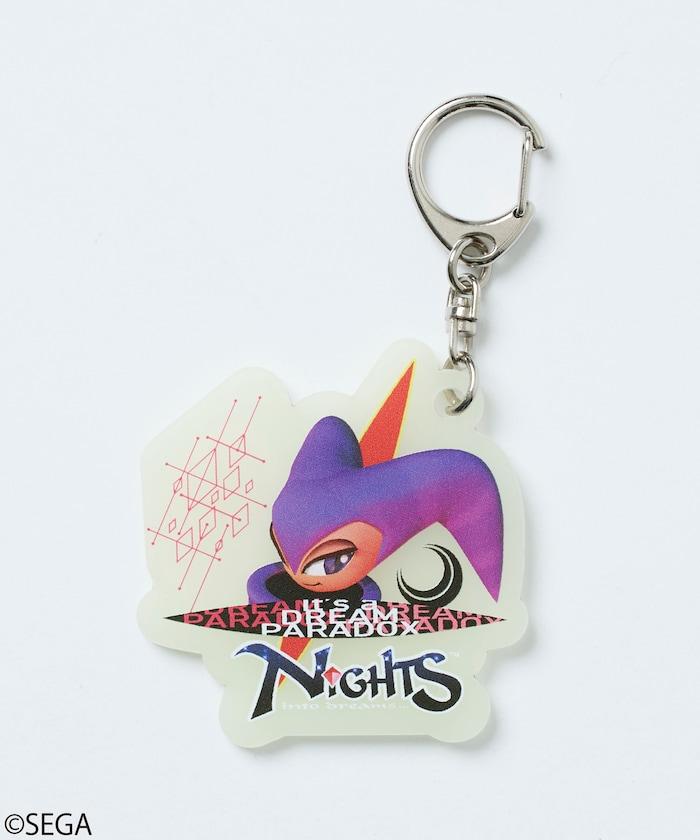 限定版 NiGHTS/ナイツ 夜光鑰匙扣