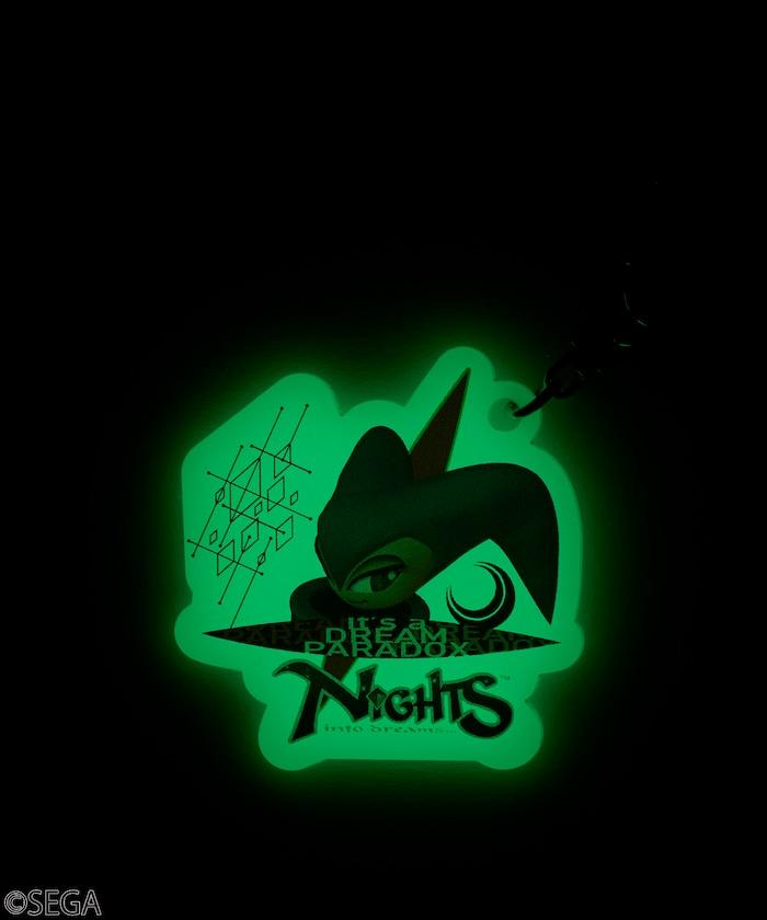 限定版 NiGHTS/ナイツ 夜光鑰匙扣