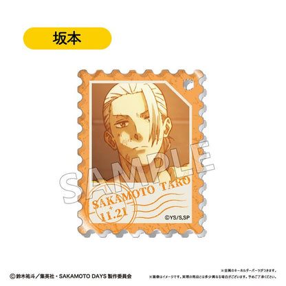SAKAMOTO DAYS 郵票風亞克力鑰匙扣【全套BOX／6個裝】