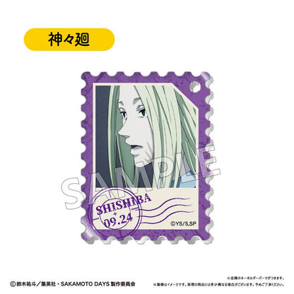 SAKAMOTO DAYS 郵票風亞克力鑰匙扣【全套BOX／6個裝】