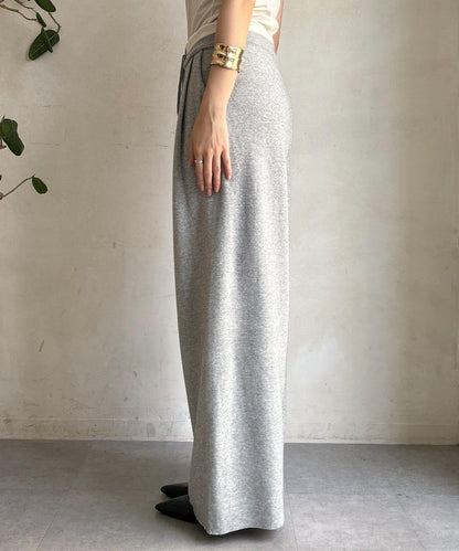 雙層腰設計針織褲