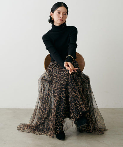 蓬鬆網紗半身裙