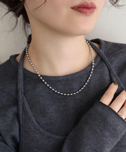 不鏽鋼球鏈掛鉤項鍊