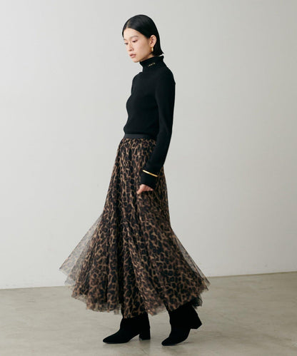 蓬鬆網紗半身裙