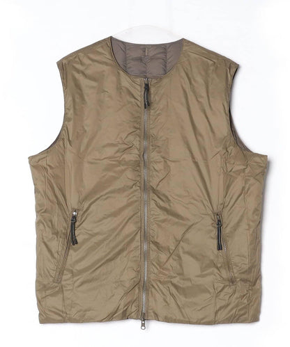 【TAION】可雙面穿中式扣內膽羽絨背心