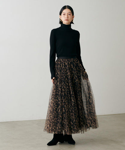 蓬鬆網紗半身裙