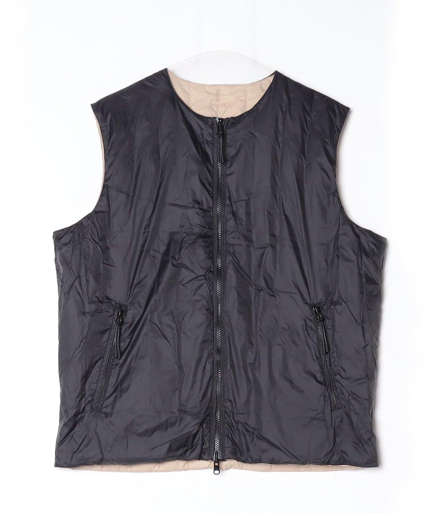 【TAION】可雙面穿中式扣內膽羽絨背心