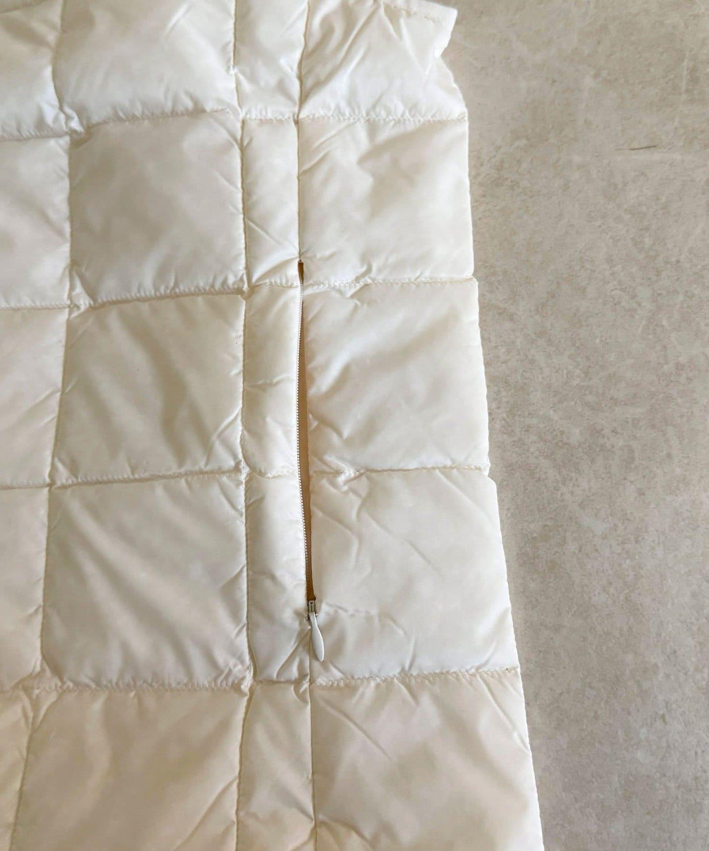 【TAION】V領長款羽絨馬甲