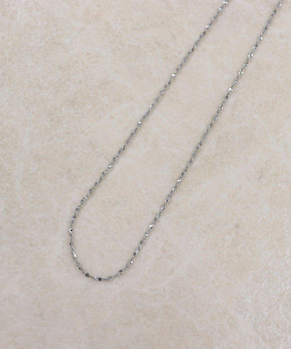 不鏽鋼亮鏈釦項鍊