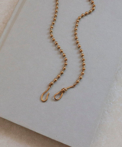 不鏽鋼球鏈掛鉤項鍊