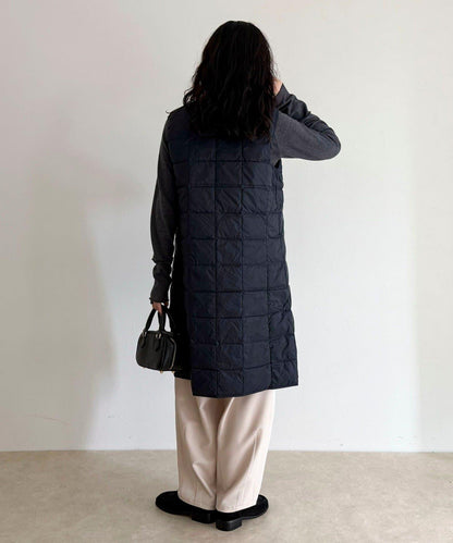 【TAION】V領長款羽絨馬甲