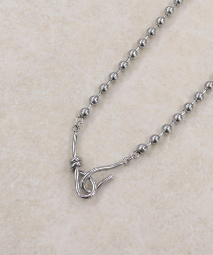 不鏽鋼球鏈掛鉤項鍊