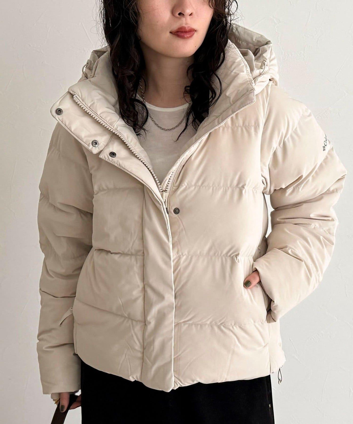 【Columbia/コロンビア】Amaze Puff連帽羽絨夾克