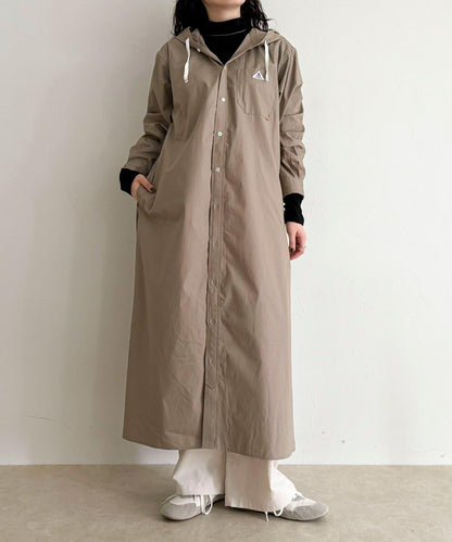 【GEVACO/ゲバコ】連帽襯衫連衣裙