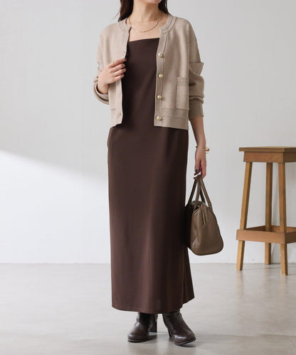 【/適合長季節穿著】喬其紗吊帶連衣裙