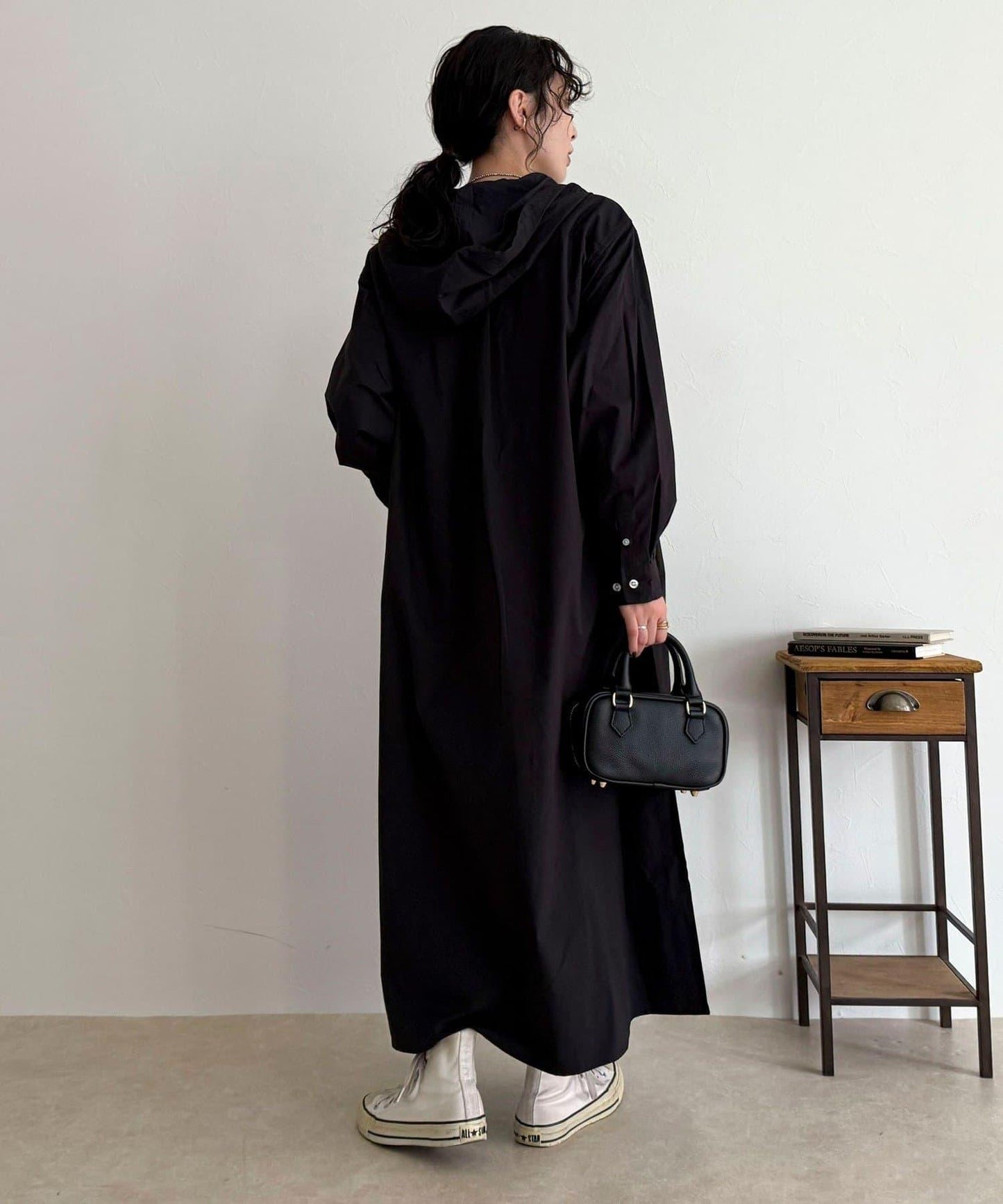 【GEVACO/ゲバコ】連帽襯衫連衣裙