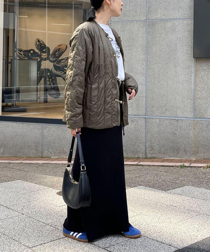 【TAION】可雙面穿中式盤扣內膽羽絨服