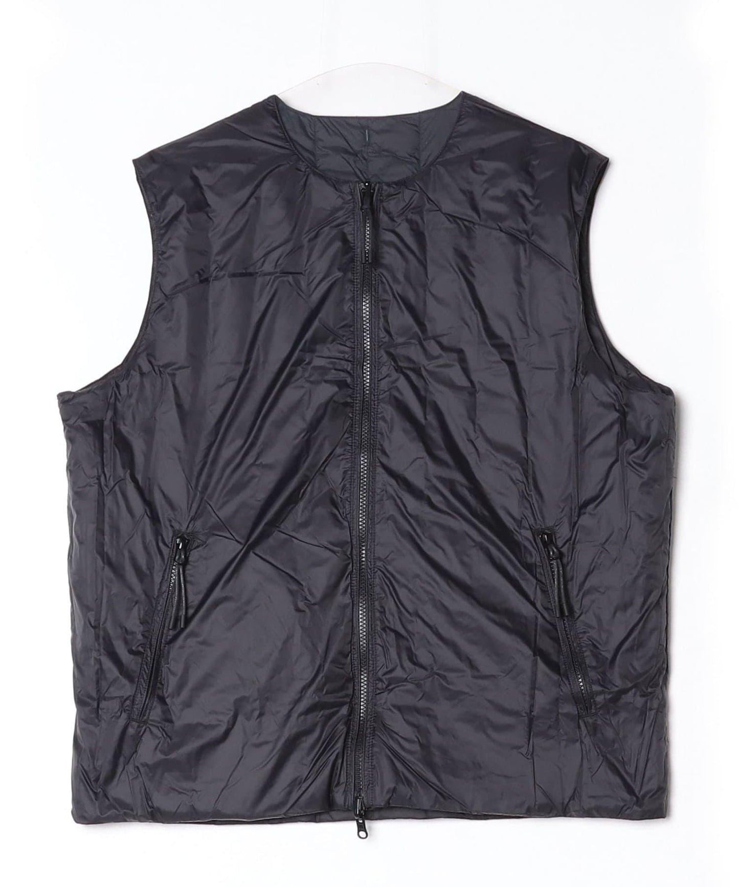 【TAION】可雙面穿中式扣內膽羽絨背心