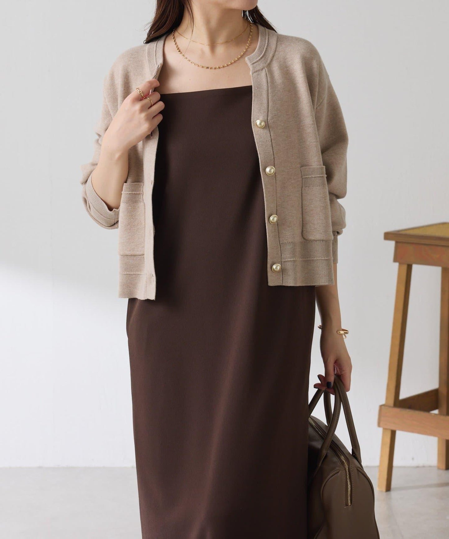 【/適合長季節穿著】喬其紗吊帶連衣裙