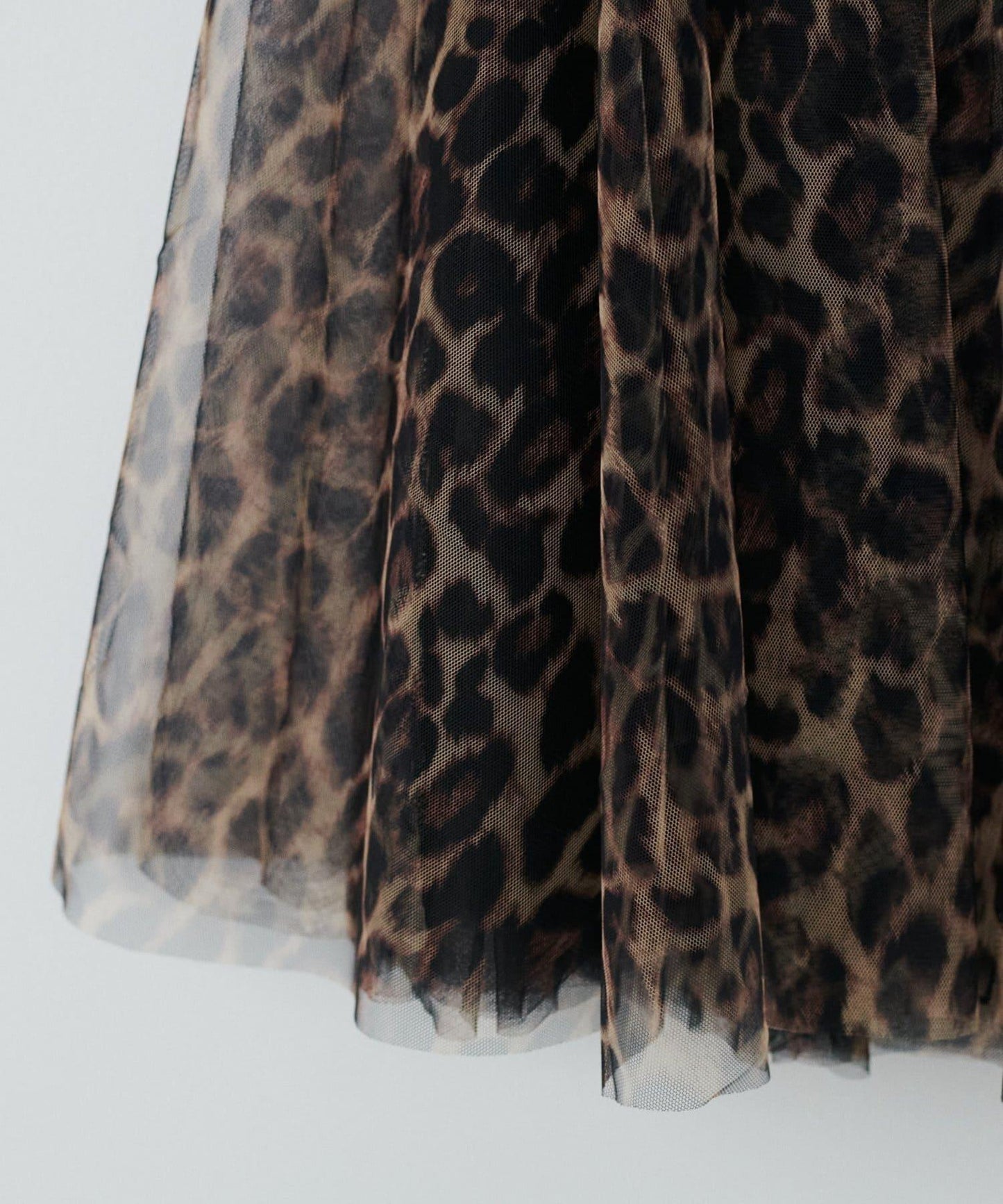 蓬鬆網紗半身裙